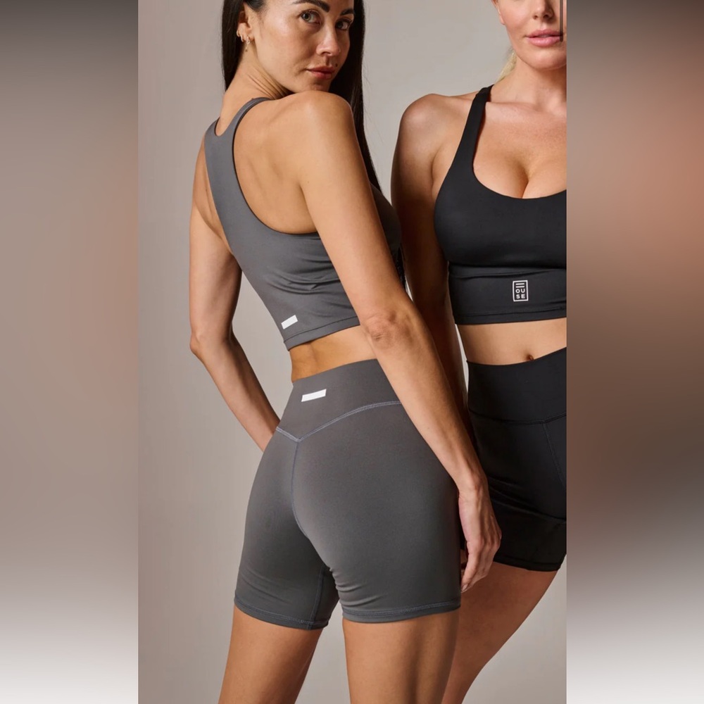 Seamless Performance Sports Bra - Gray